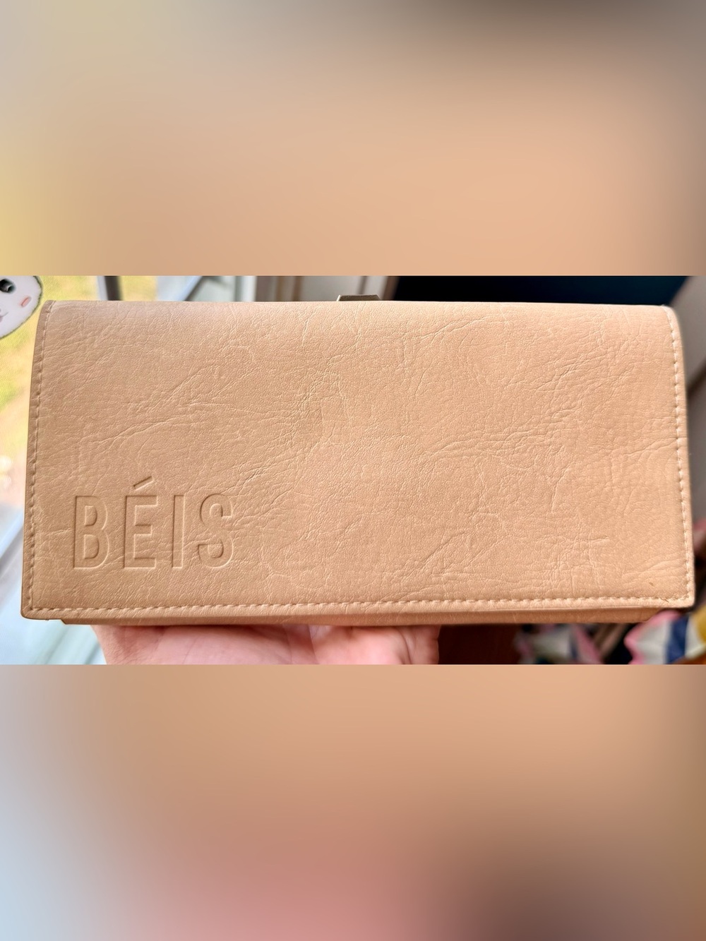 BEIS Beige Wallet